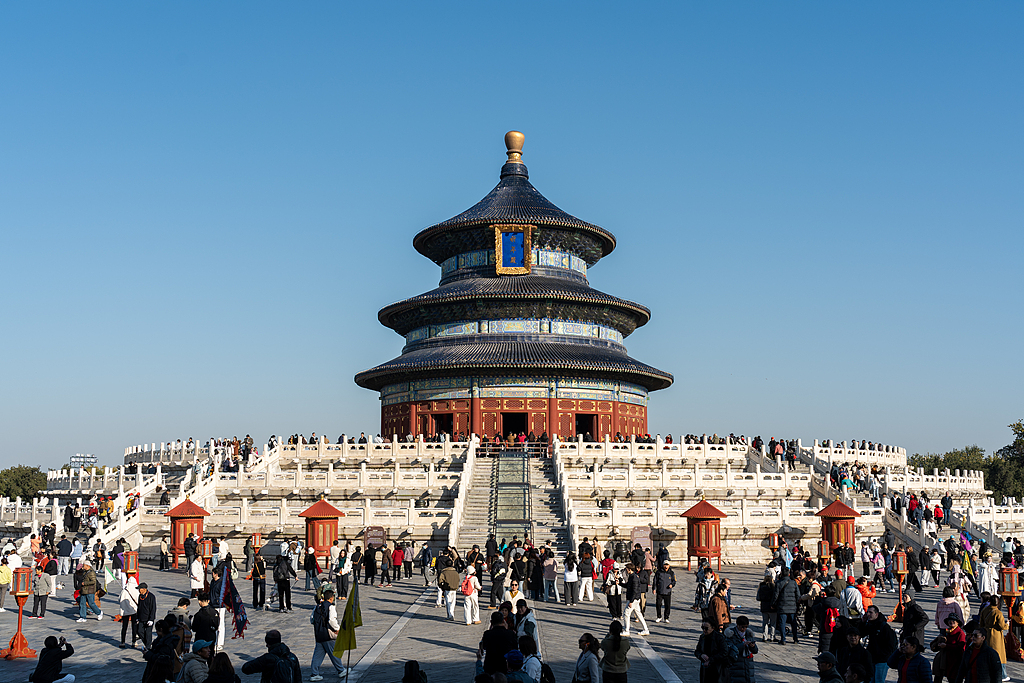 Kuil Surga terlihat di Beijing pada 11 November 2025. /VCG