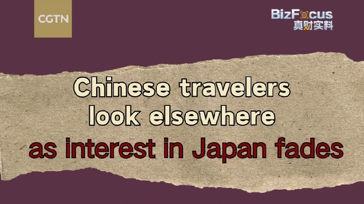 Chinese travelers look elsewhere as interest in Japan fades