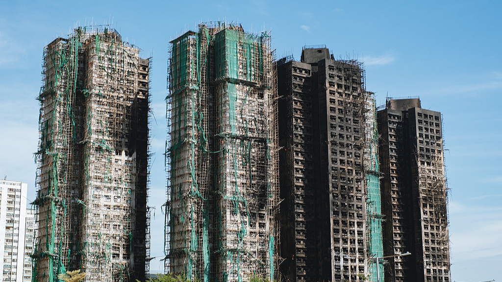 HK police confirm safety of 159 residents after major fire