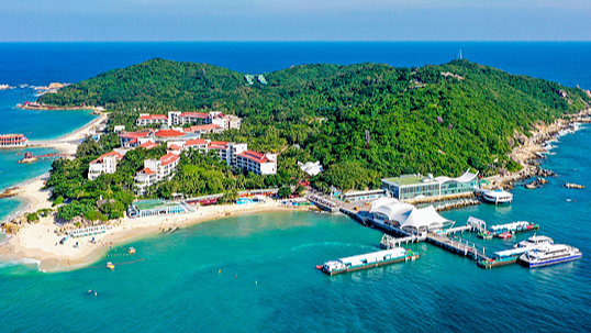 Live: Breathtaking scenery of Hainan Wuzhizhou Island Tourist Area