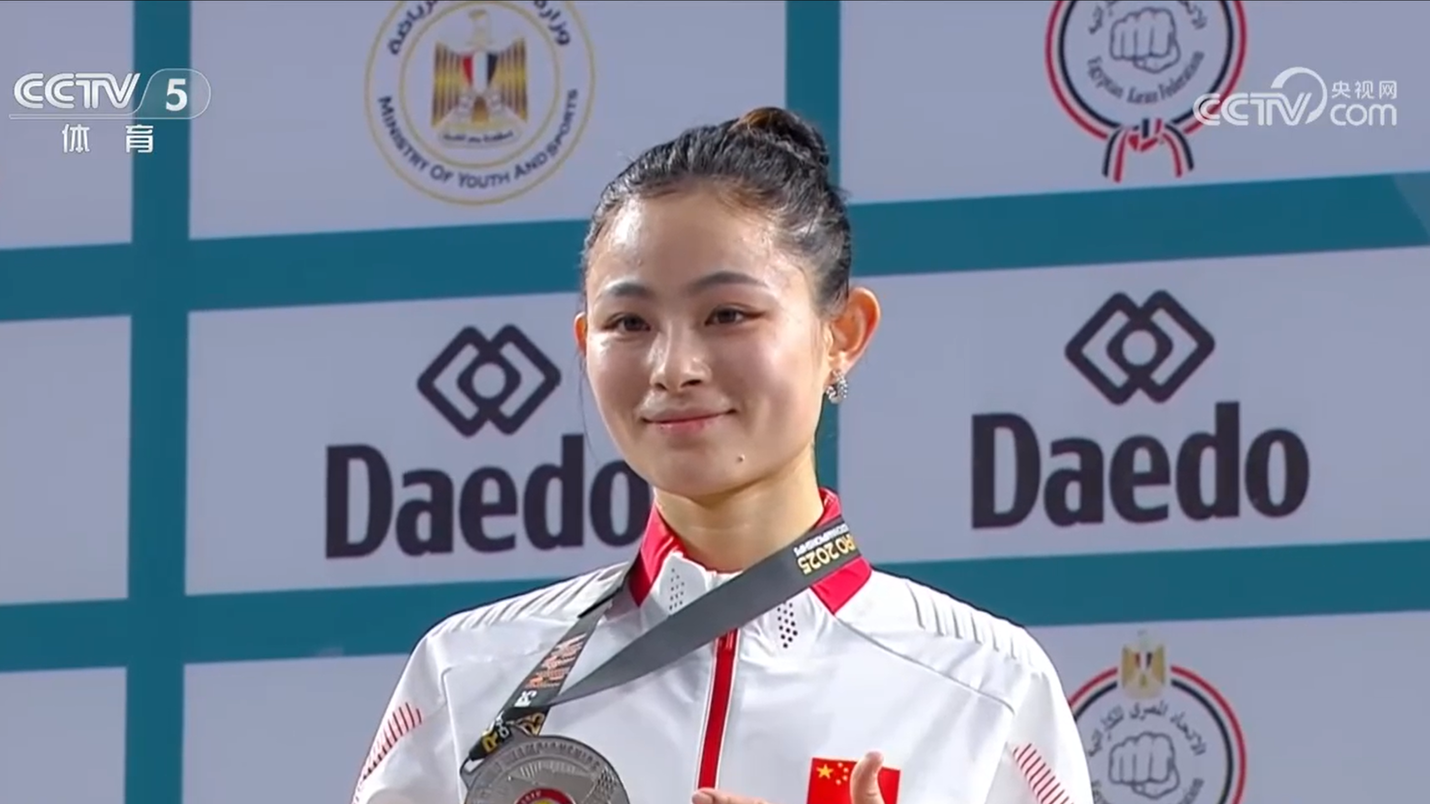 China's Gong Li takes women's 61kg silver at WKF World Championships