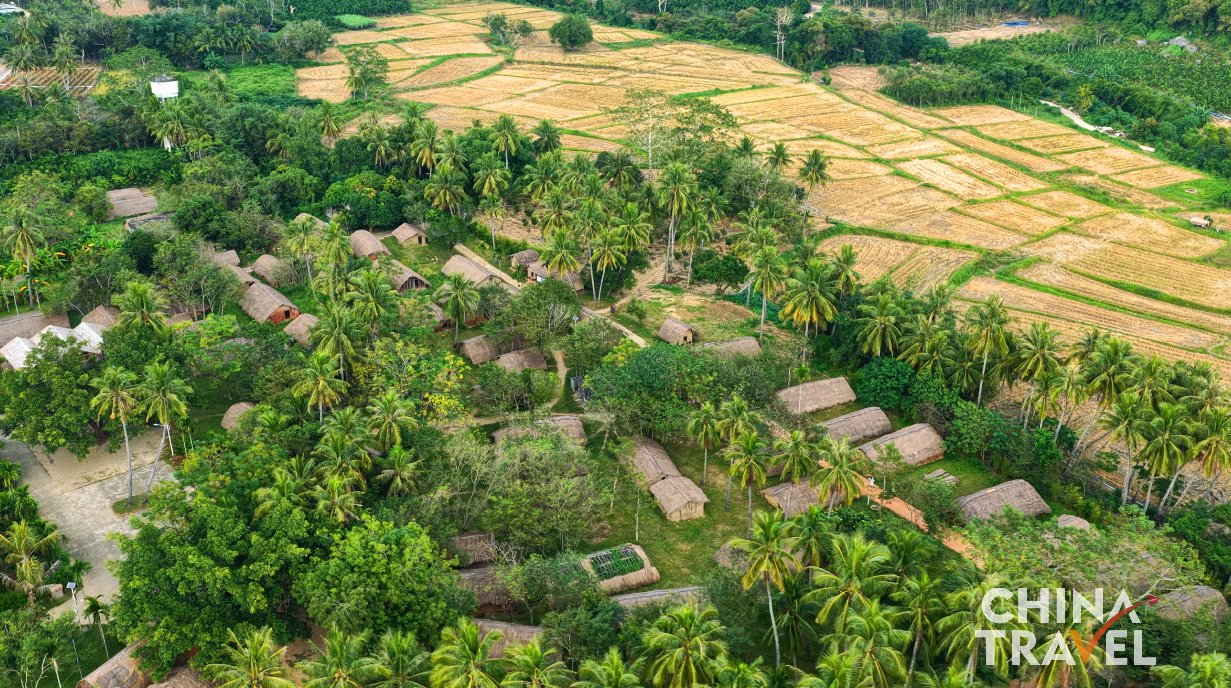 Bai Cha Village in Dongfang, Hainan /CGTN