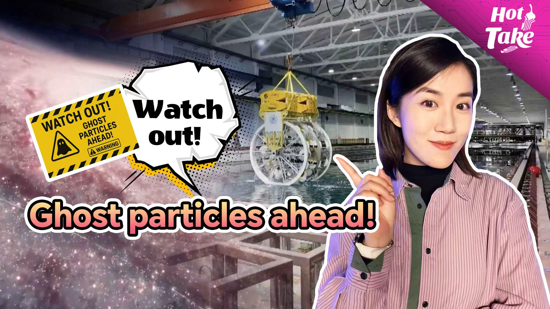 How is China catching ghost particles from the ocean floor?