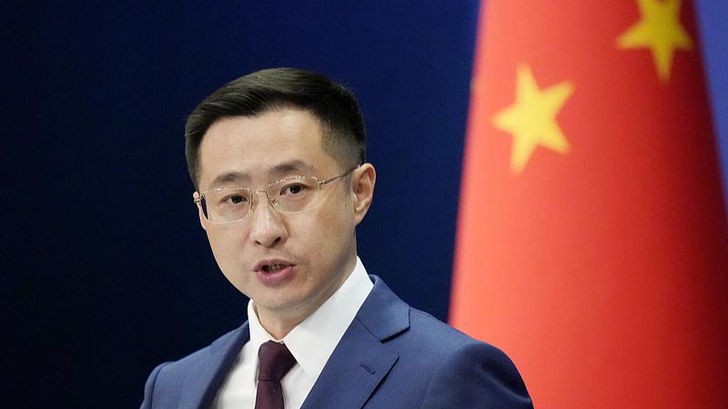 China urges U.S. to stop official exchanges with Taiwan region