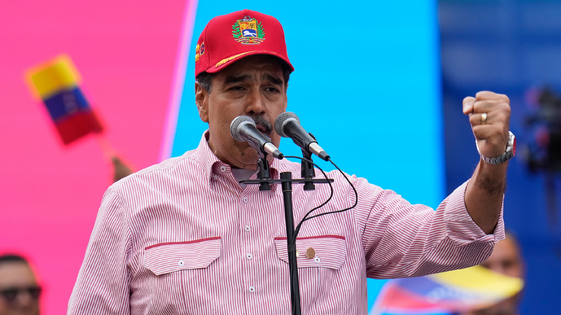 Maduro pledges loyalty to Venezuelans as Trump faces scrutiny at home