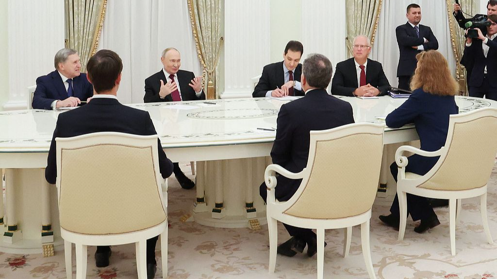 Putin meets U.S. envoy for over four hours to discuss Ukraine peace