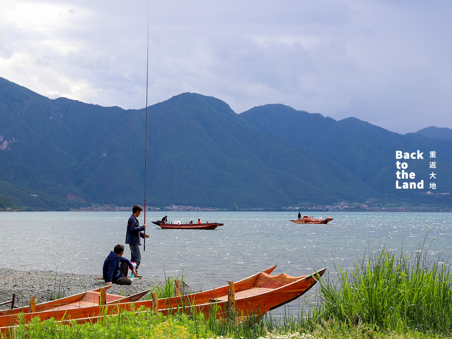 A view of Lugu Lake on the Yunnan-Sichuan plateau /CGTN