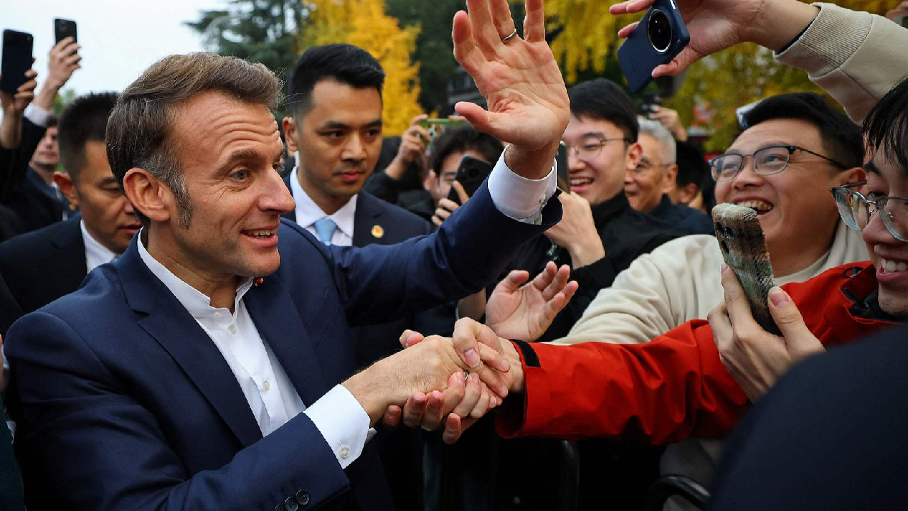 Macron thanks China for warm welcome on state visit