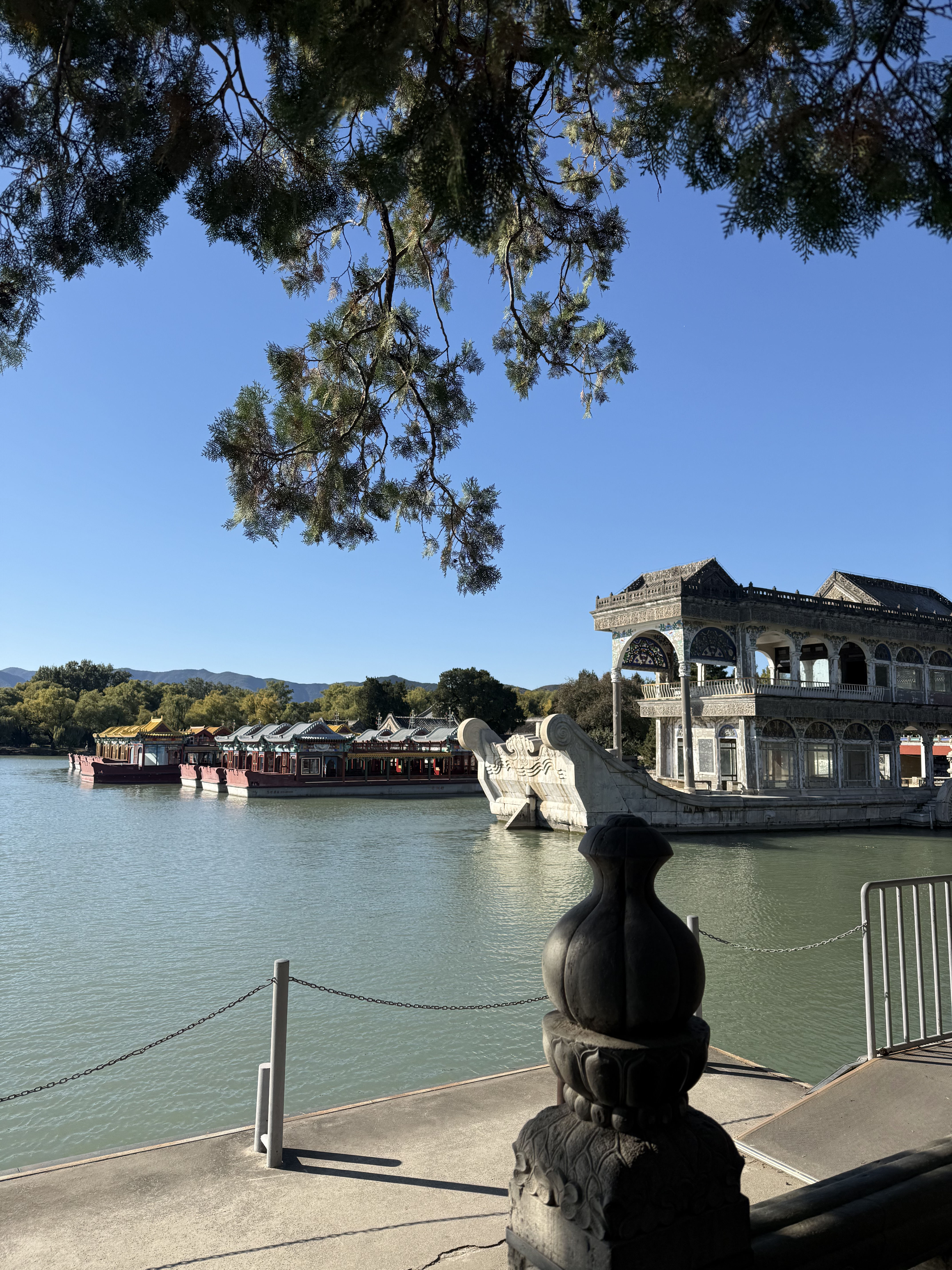 The Marble Boat at the Summer Palace in Beijing, China, October 2025. Zaruhi Poghosyan/CGTN