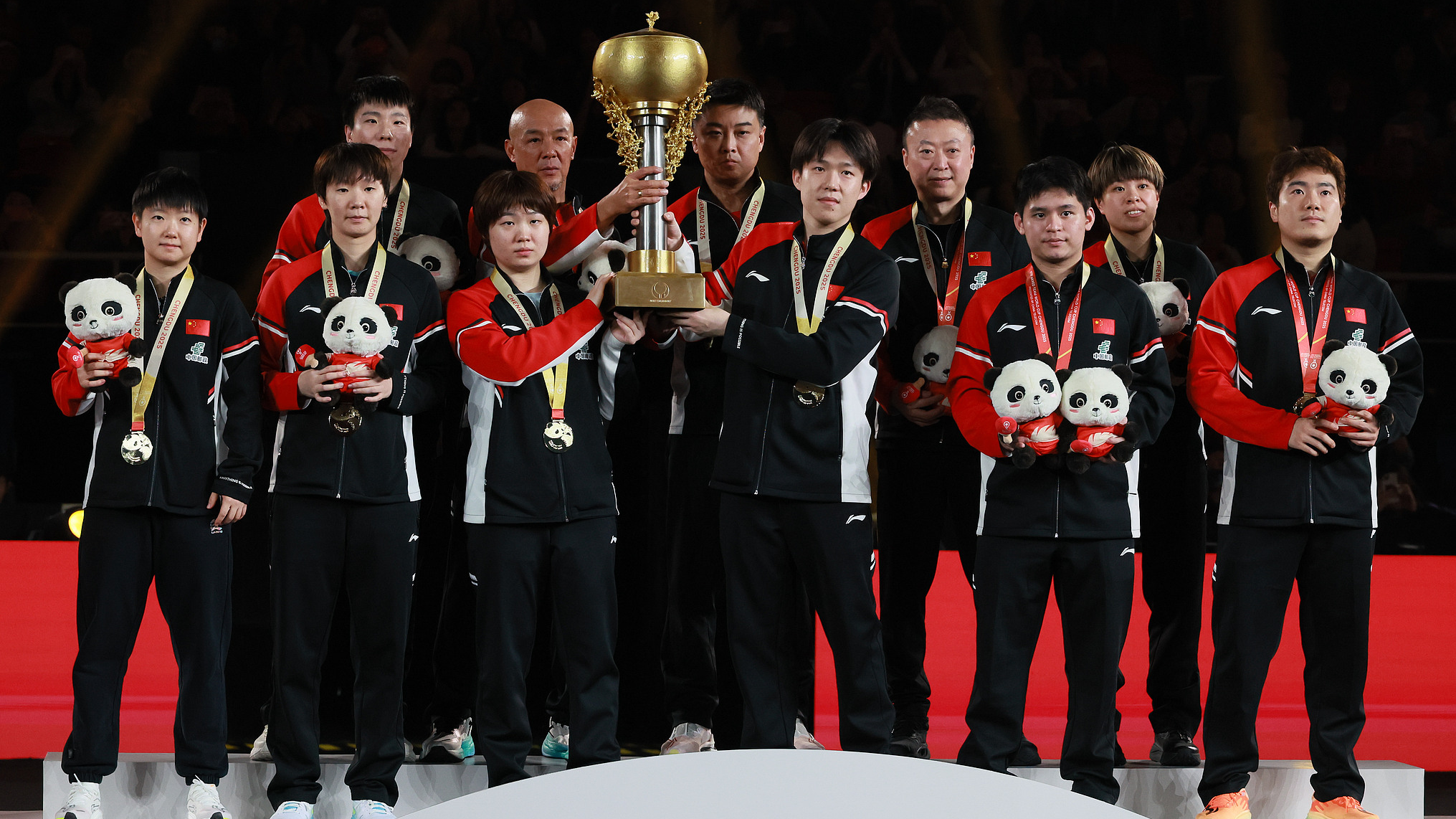 China clinch third straight ITTF Mixed Team World Cup title in Chengdu