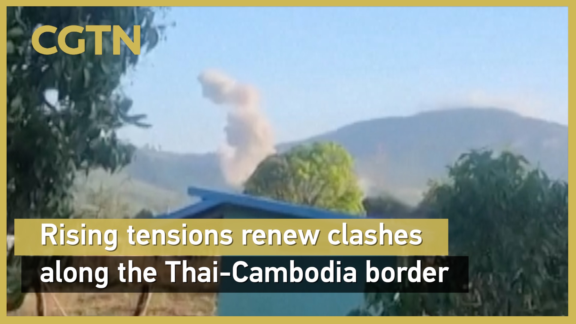 Rising tensions renew clashes along the Thai-Cambodia border