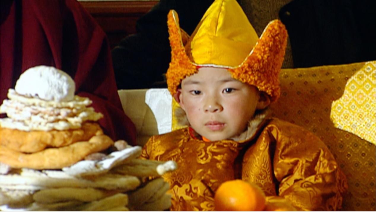 The 11th Panchen Erdeni, Chos-kyi rGyal-po, 1995. /CMG