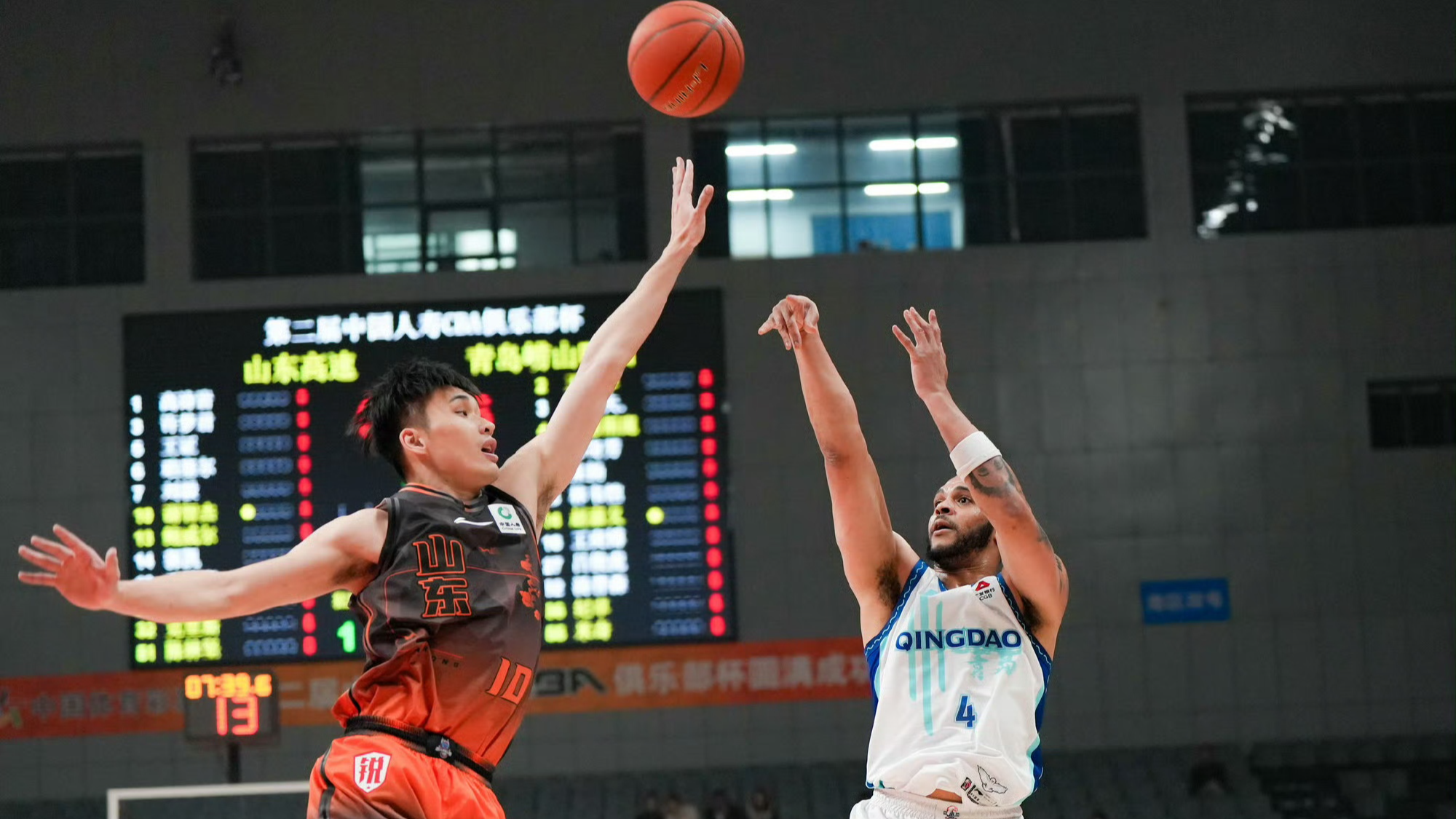 Shandong wins to secure quarterfinal spot in CBA Club Cup