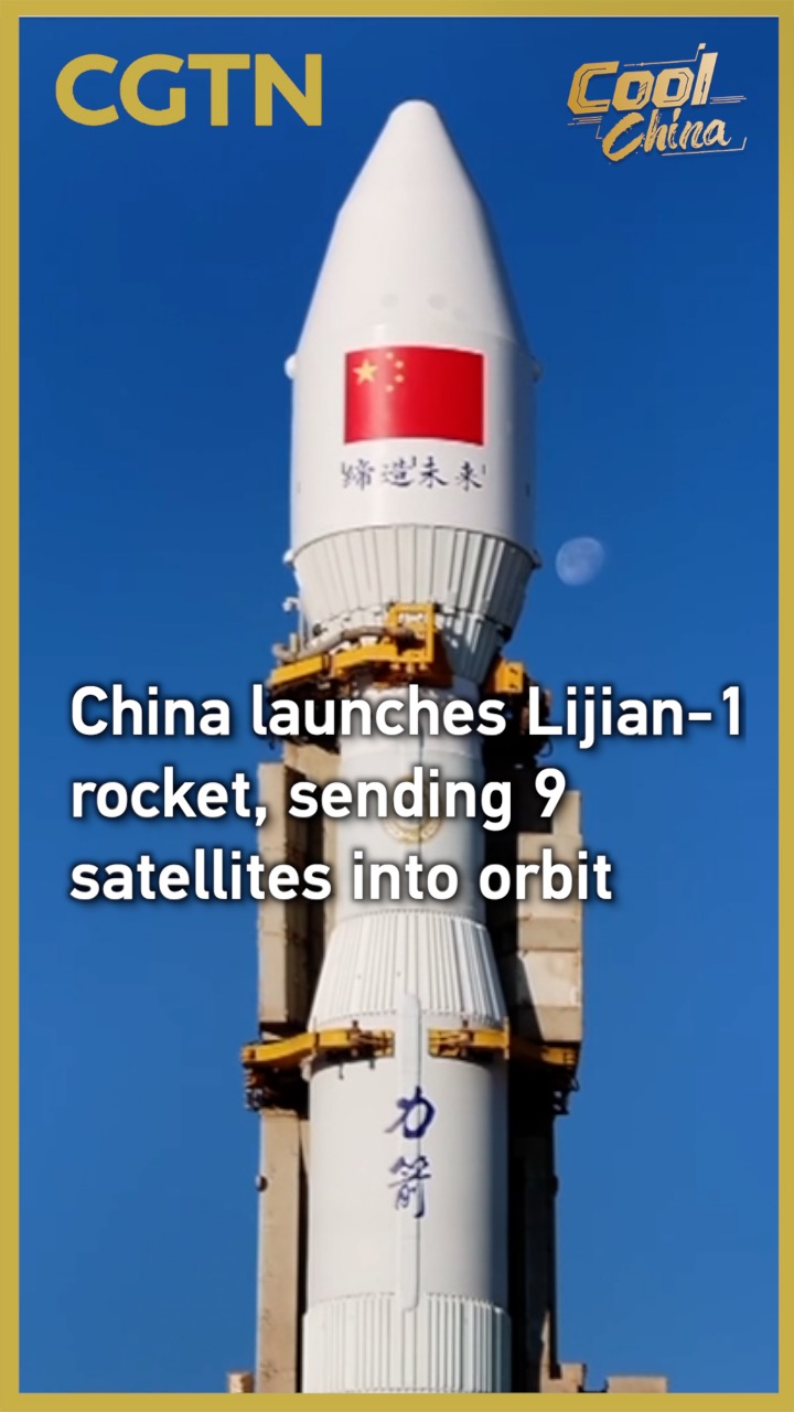 China launches Lijian-1 rocket, sending 9 satellites into orbit
