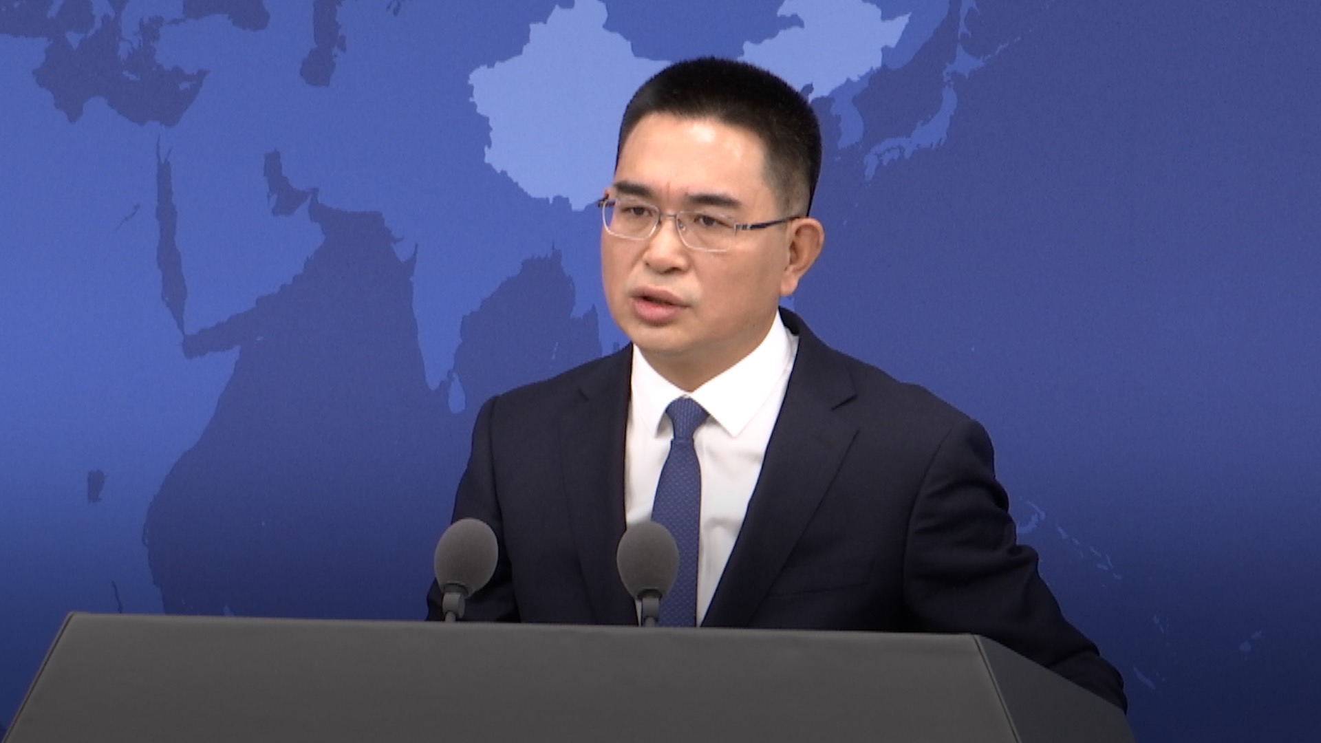 Chen Binhua, spokesperson for the Taiwan Affairs Office of the State Council, December 10, 2025. / CGTN