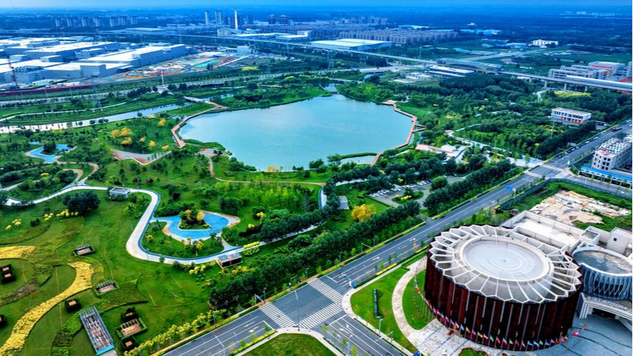 The China-Germany Equipment Manufacturing Industrial Park in Shenyang, northeast China's Liaoning Province, August 1, 2025. /Xinhua