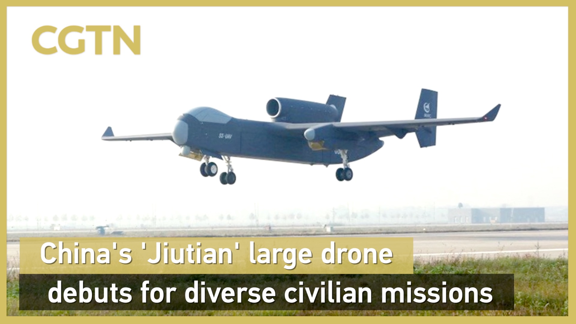 China's 'Jiutian' large drone debuts for diverse civilian missions