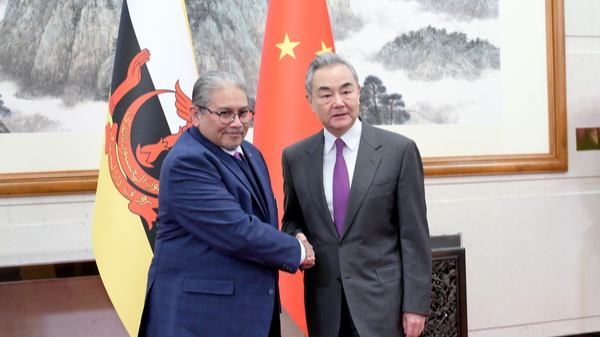 Wang Yi urges deepening China-Brunei mutually beneficial cooperation