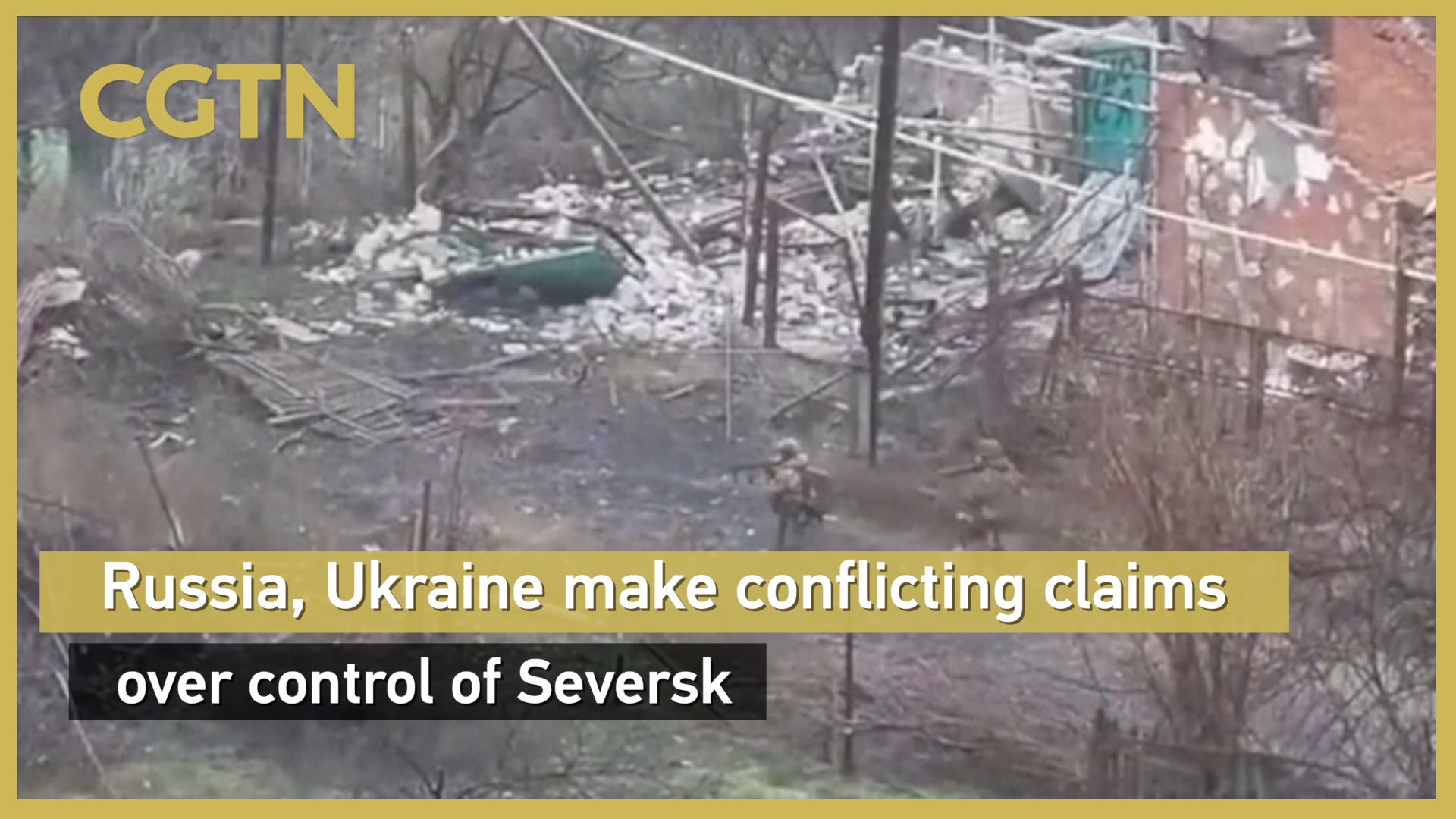 Russia, Ukraine make conflicting claims over control of Seversk