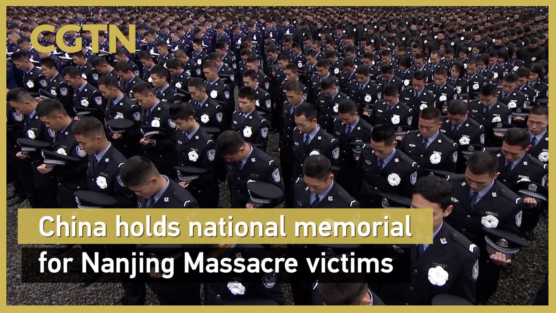 China holds national memorial for Nanjing Massacre victims