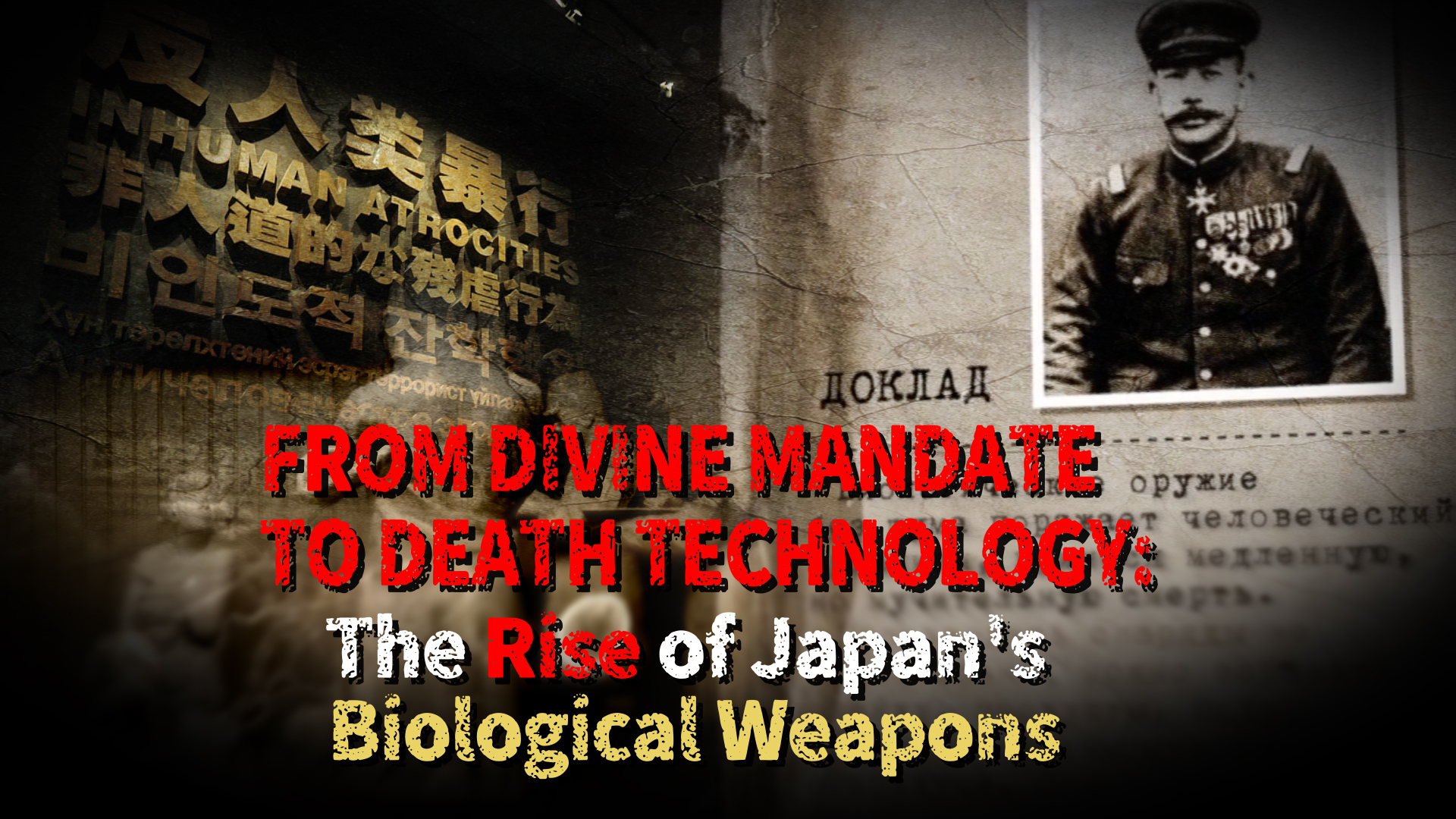 From divine mandate to death tech: Rise of Japan's biological weapons