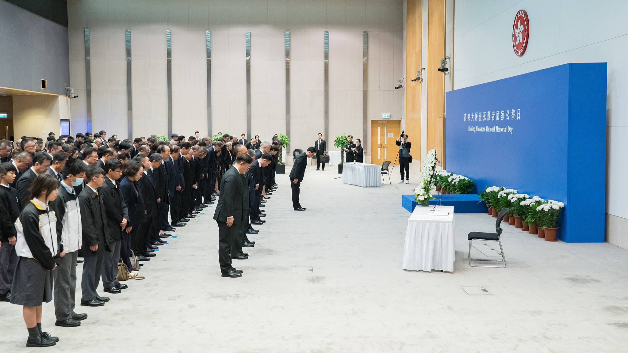 HKSAR government holds commemoration for Nanjing Massacre victims