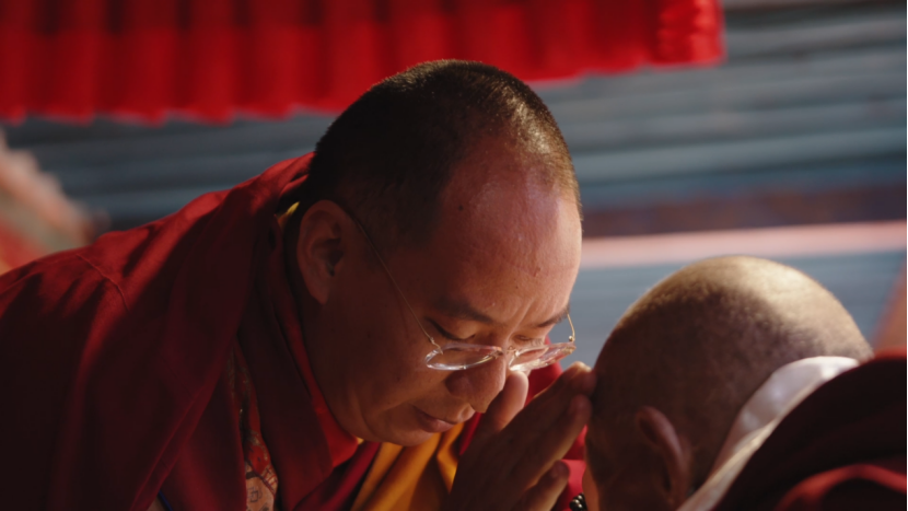 Panchen Erdeni Chos-kyi rGyal-po at the gathering, Tashilhunpo Monastery, Xigaze, southwest China's Xizang Autonomous Region, December 9, 2025. /CGTN