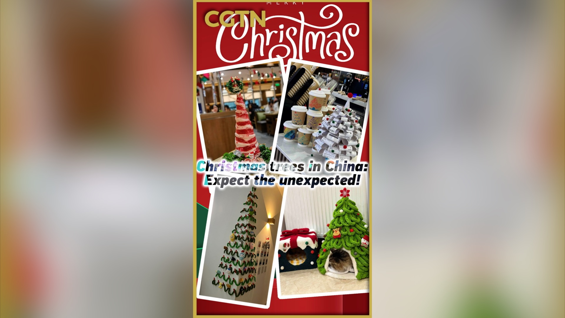 Christmas trees in China: Expect the unexpected! 