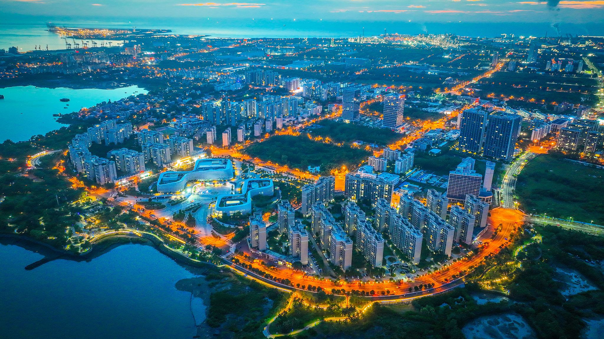 The Yangpu Economic Development Zone in Danzhou, Hainan Province in south China, September 25, 2025. /CFP