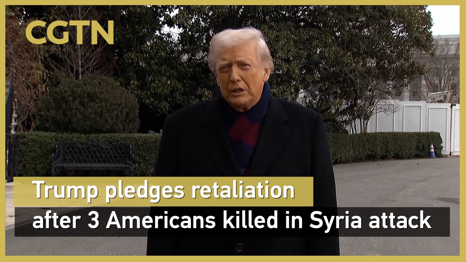 Trump pledges retaliation after 3 Americans killed in Syria attack