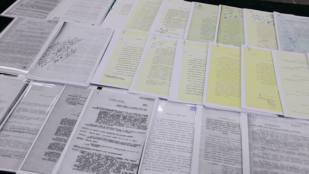 This undated photo shows some Russian-provided archive copies related to the infamous Unit 731, a Japanese germ-warfare unit that operated during World War II. China has received a batch of Russian-provided evidence related to the infamous Unit 731, China's Central Archives said on December 13, 2025. /VCG