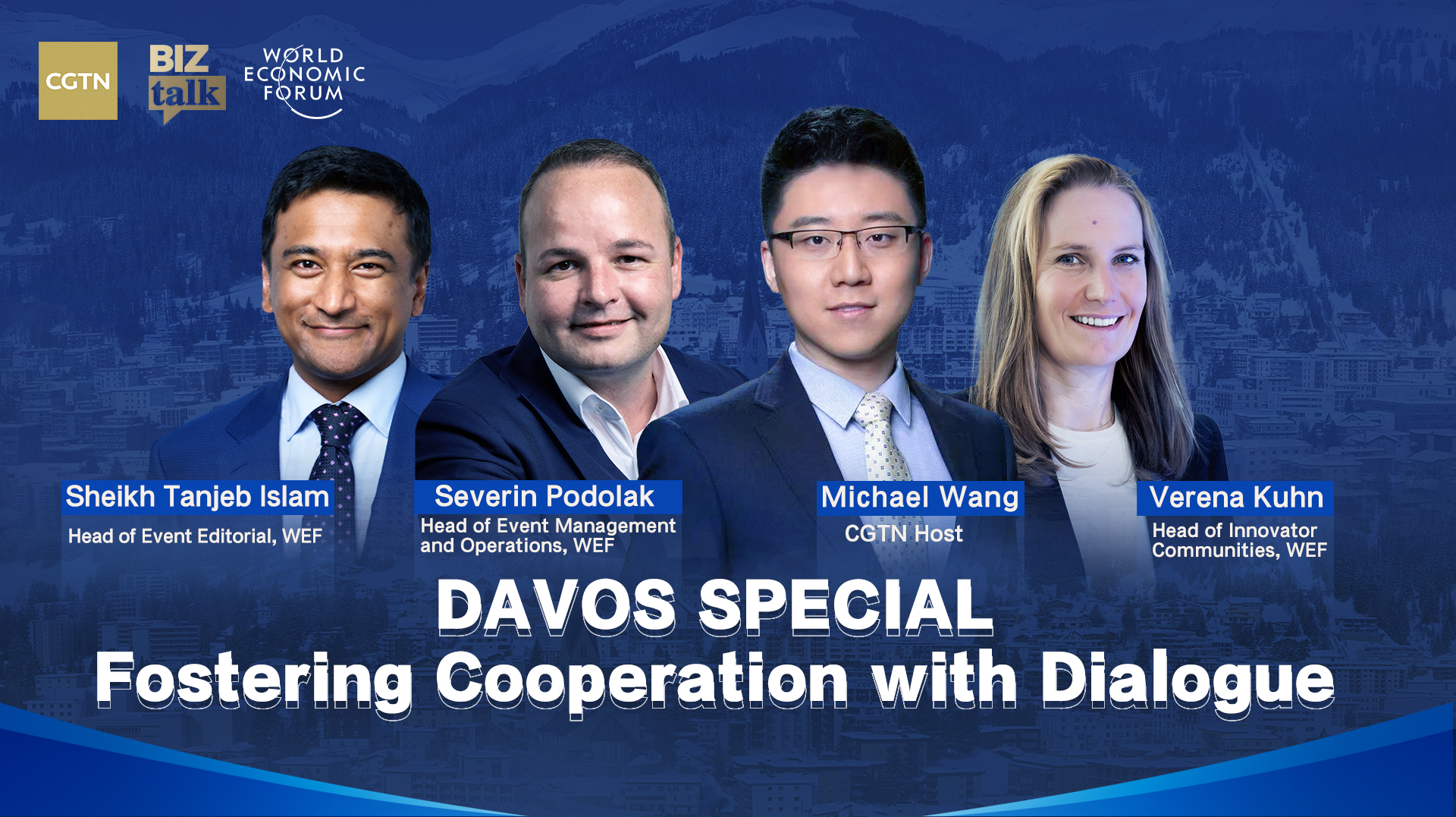 Live: WEF SPECIAL – Fostering Cooperation with Dialogue