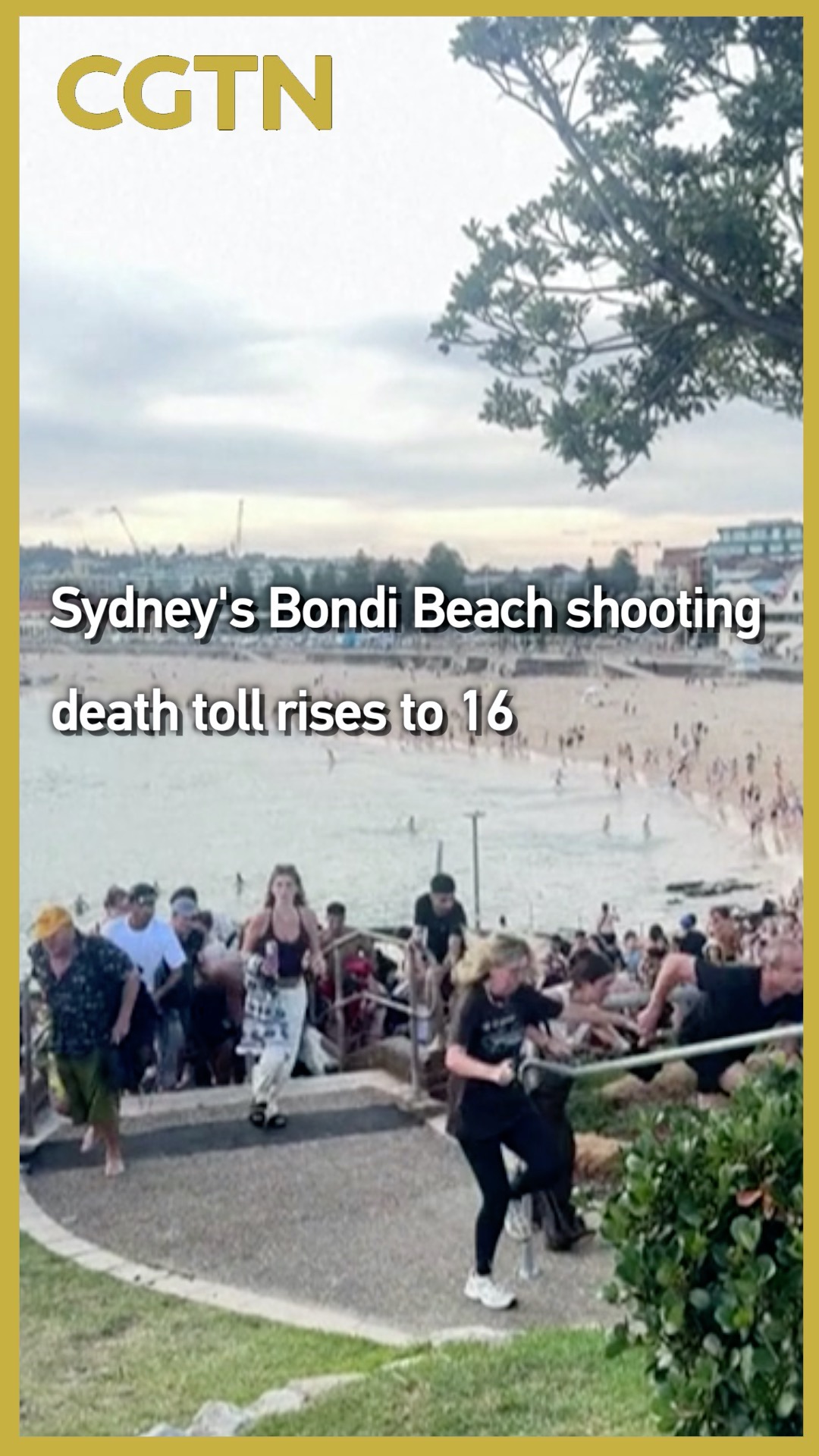 Sydney's Bondi Beach shooting death toll rises to 16