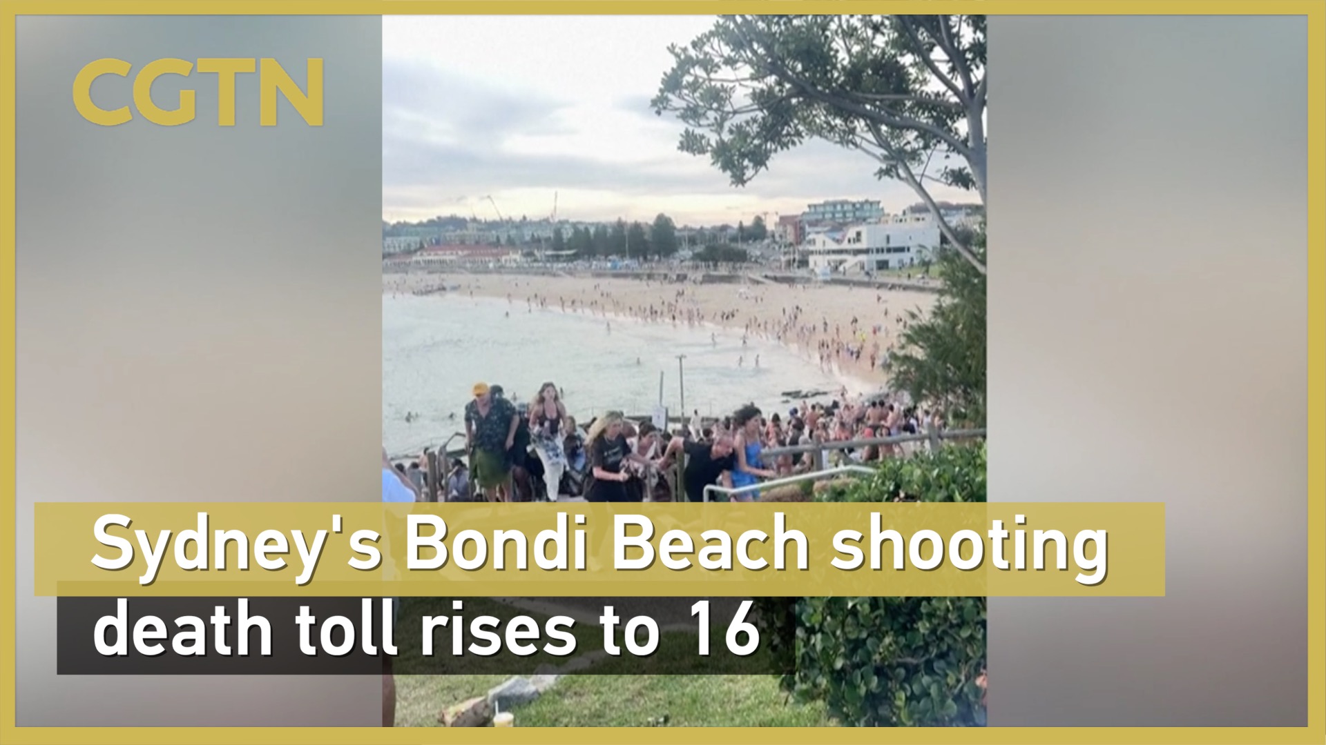 Sydney's Bondi Beach shooting death toll rises to 16
