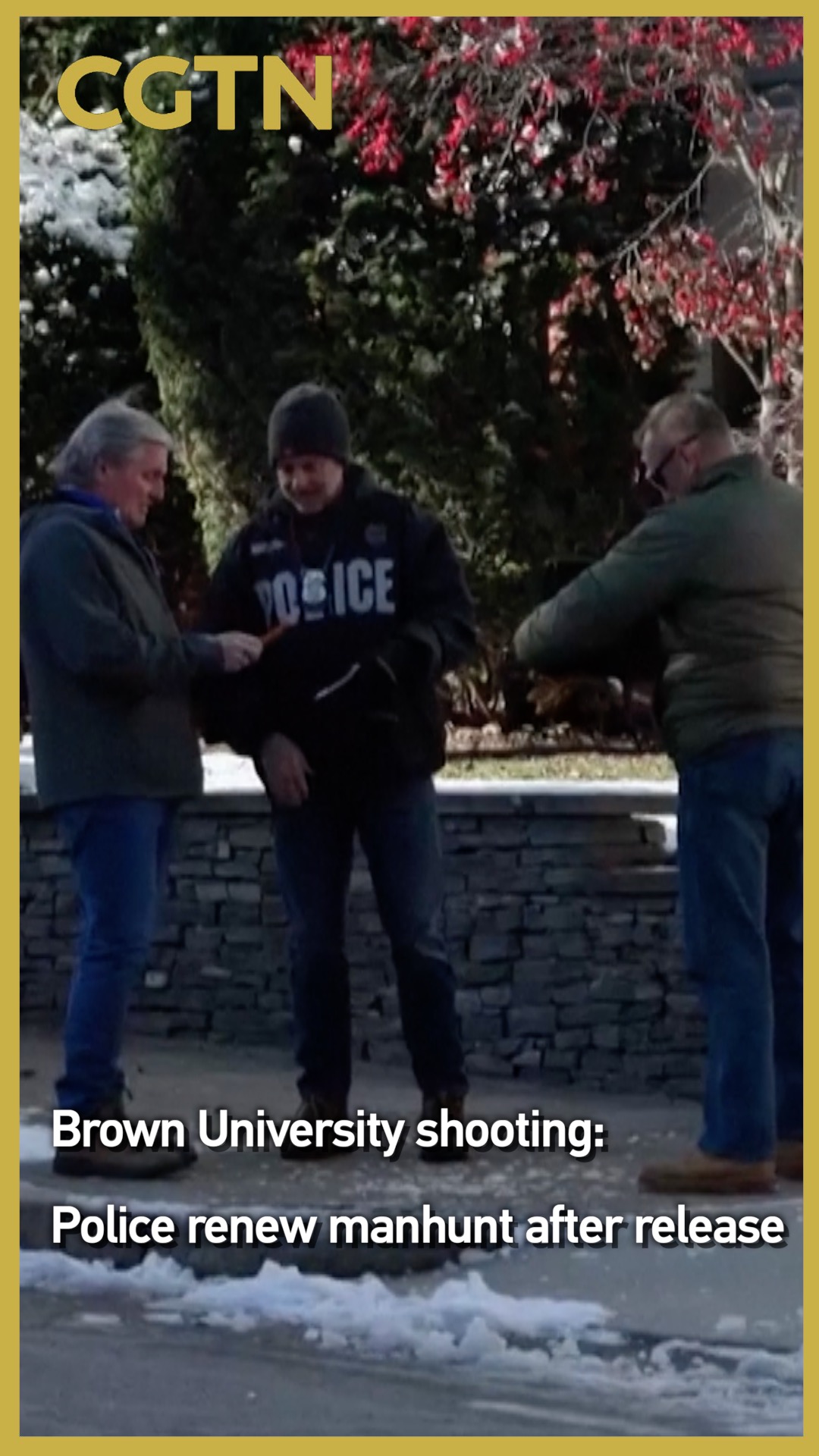 Manhunt resumes in Brown University shooting after release of suspect