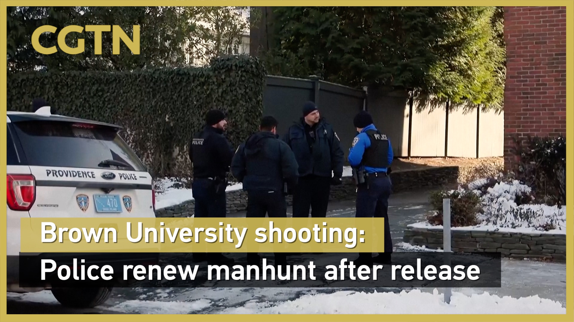 Manhunt resumes in Brown University shooting after release of suspect