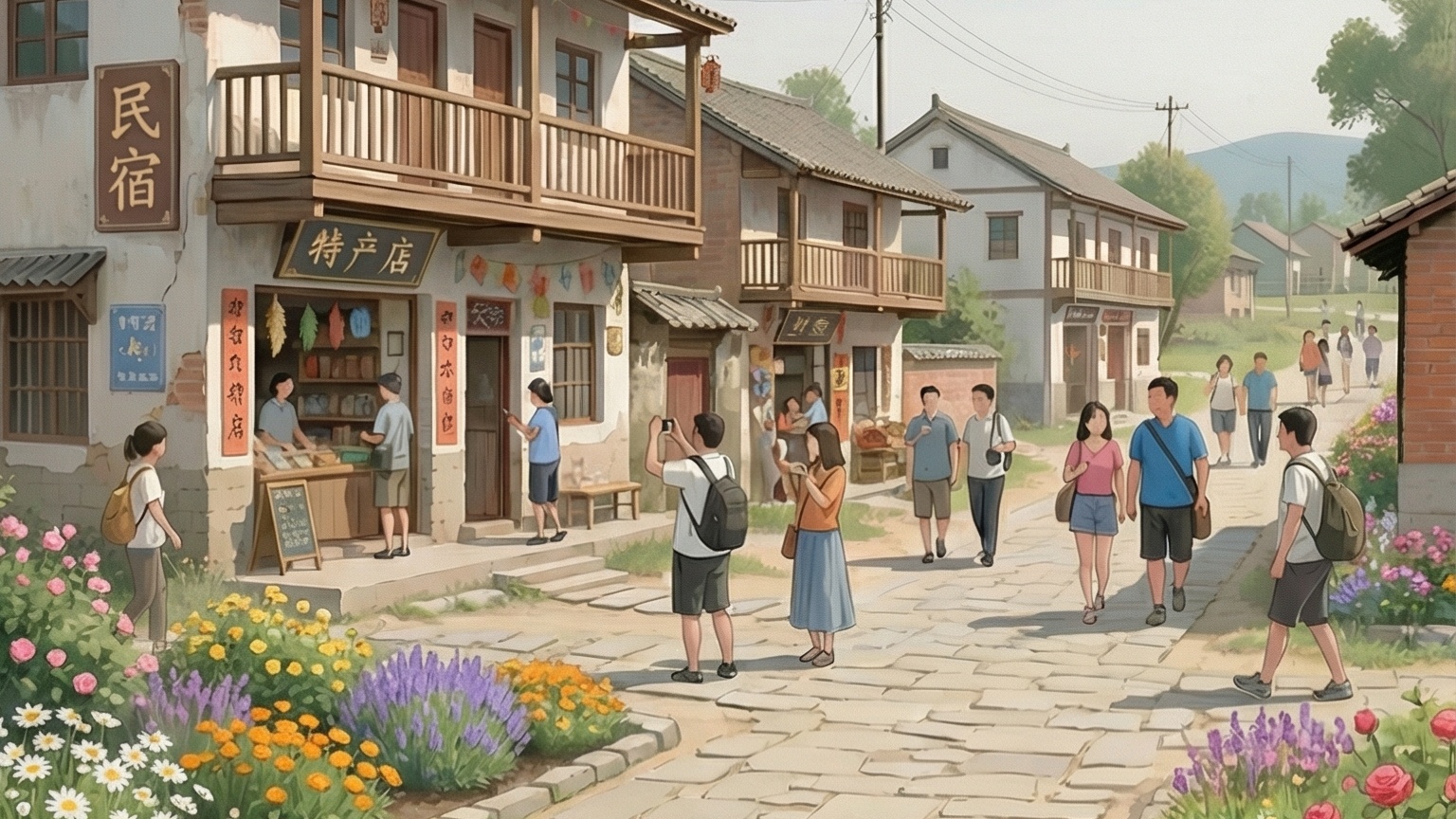 Unlocking Rural China's Future: Tourism bridging town and country