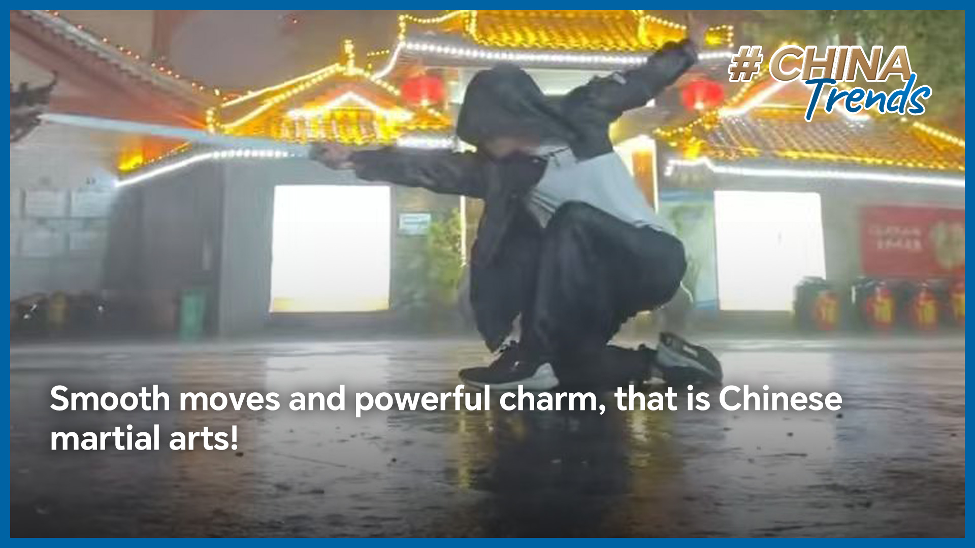 Smooth moves and powerful charm, that is Chinese martial arts!