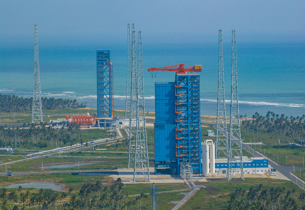 The commercial spacecraft launch site in Wenchang International Aerospace City, Wenchang City, south China's Hainan Province, December 7, 2025. /VCG