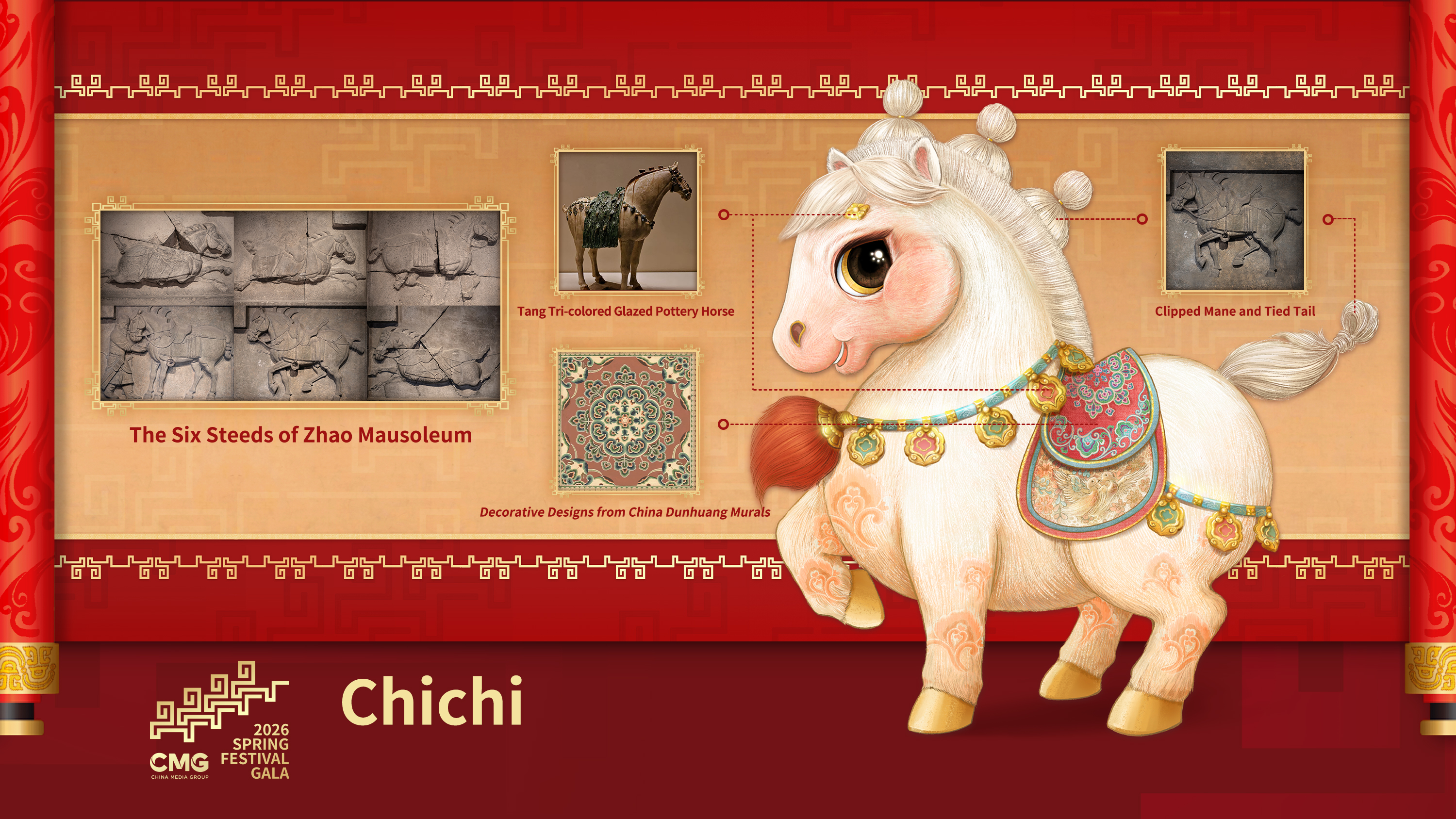 Chichi is based on the Tang Dynasty (618 – 907) 