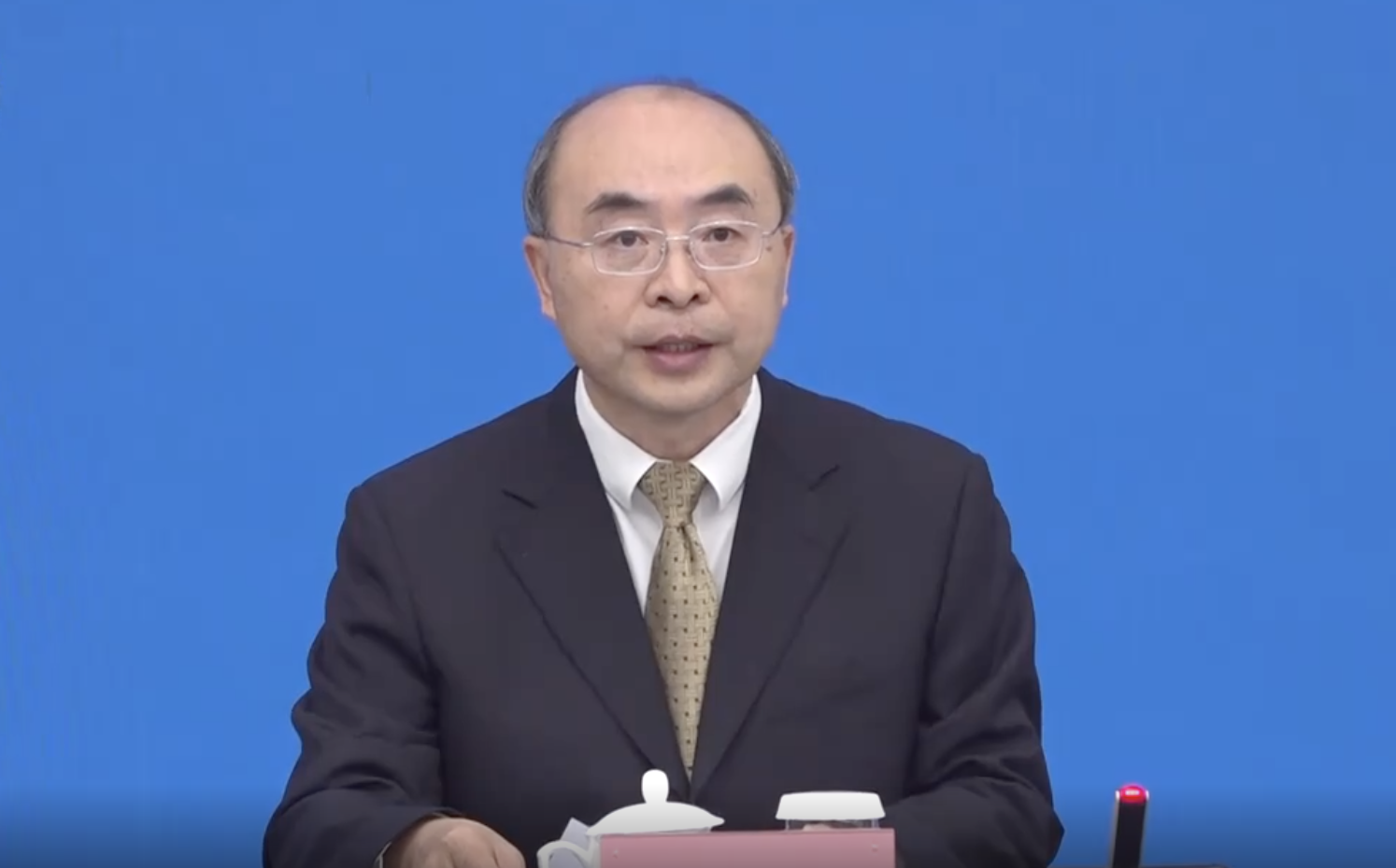 China Meteorological Administration Deputy Director Bi Baogui. /CMA