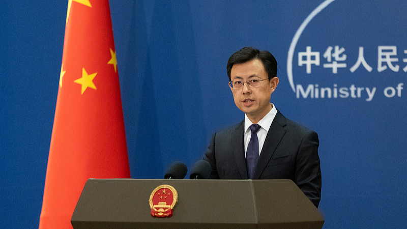 Chinese Ministry of Foreign Affairs spokesperson Guo Jiakun during a press conference in Beijing, China, December 15, 2025. /VCG