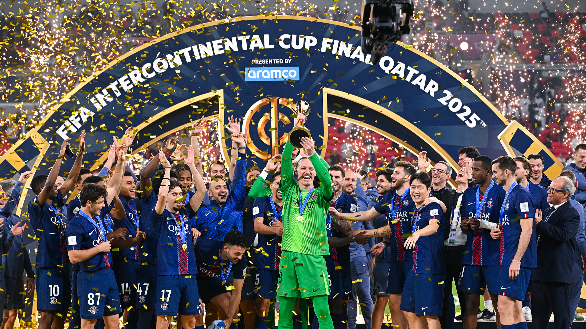 Safonov makes four penalty saves to help PSG win Intercontinental Cup