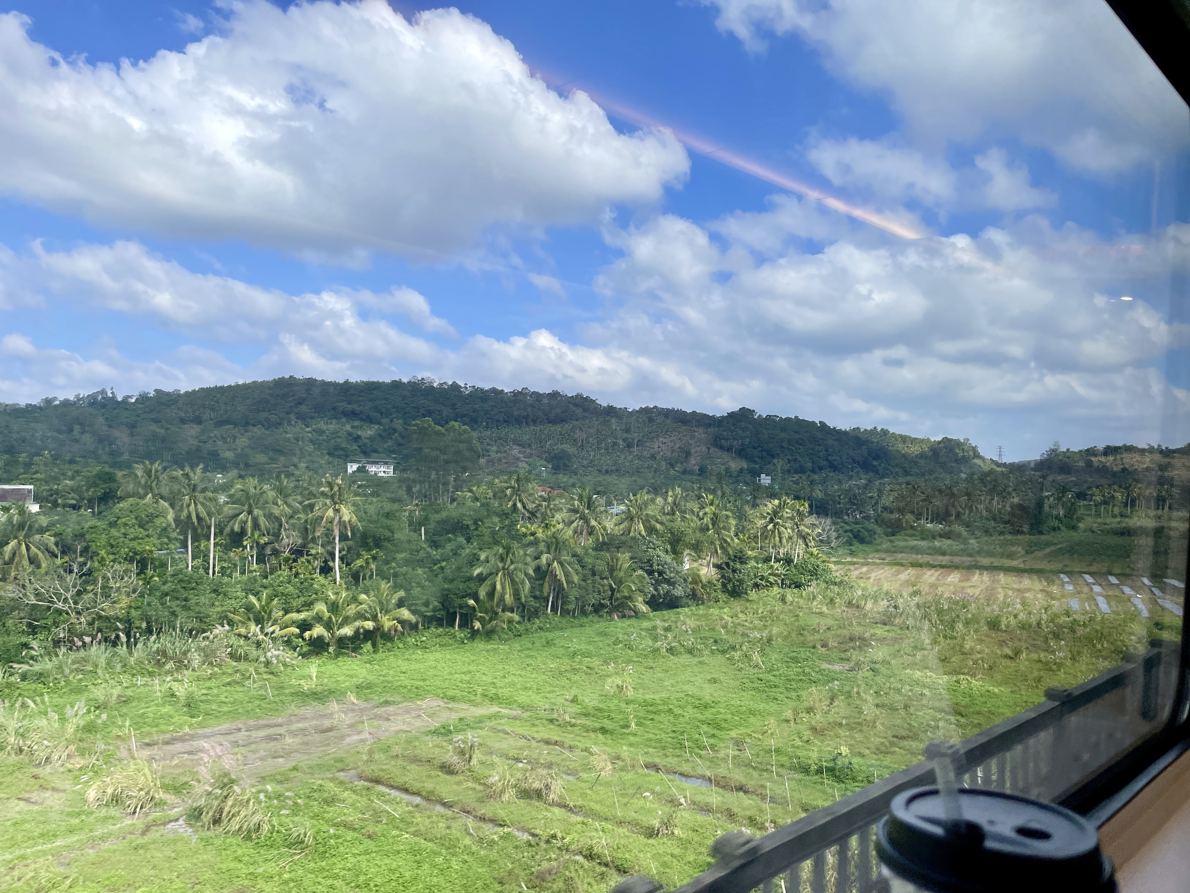 China's Fuxing high-speed train, south China's Hainan Province, December 17, 2025. /CGTN