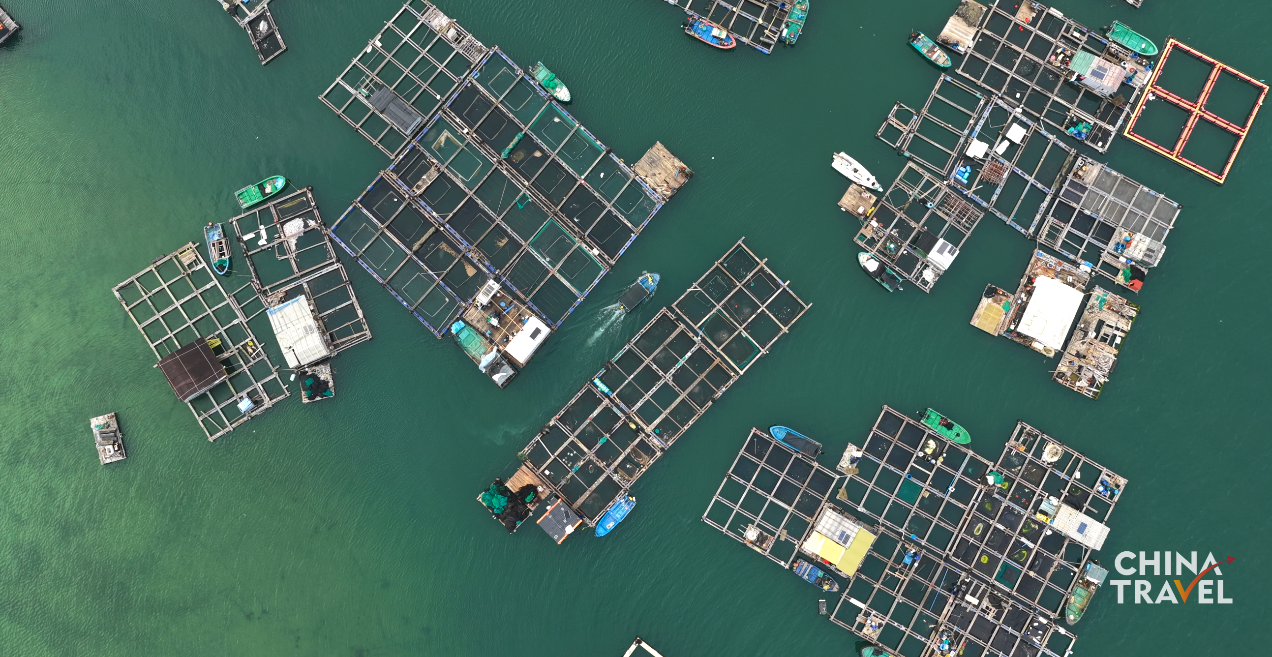 Danjia floating villages in Lingshui /CGTN