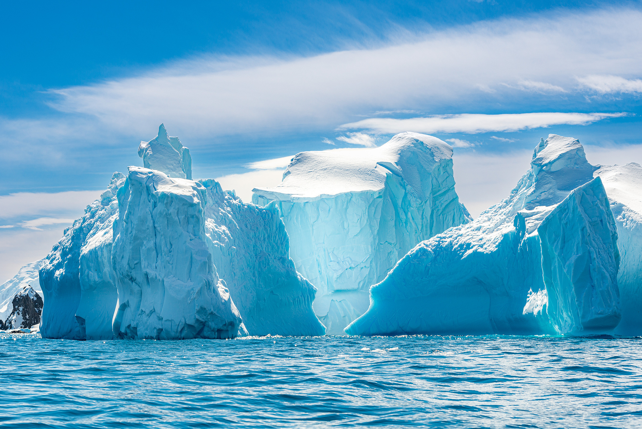 Icebergs in Antarctica. /VCG