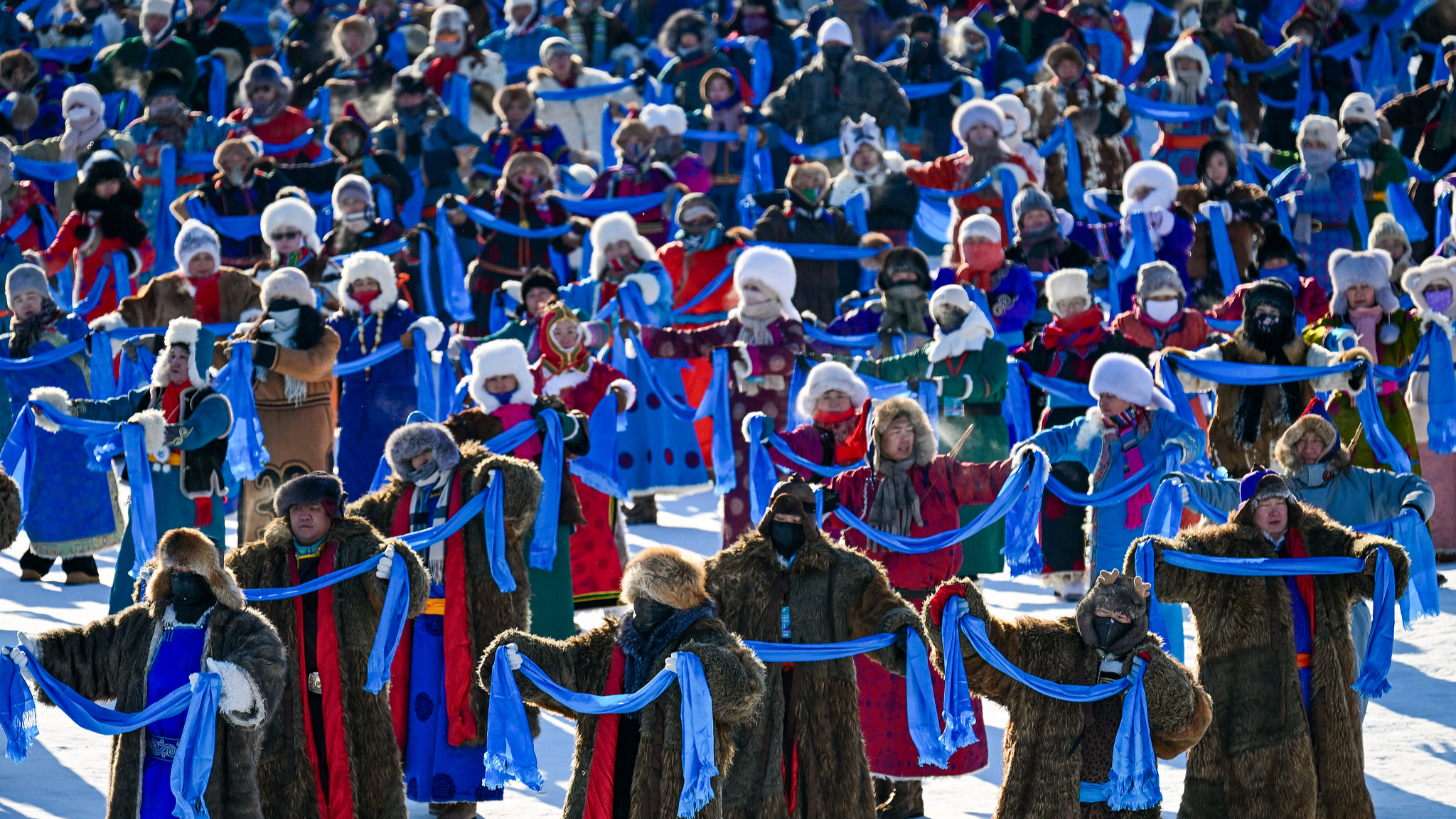The 21st Inner Mongolia Ice and Snow Naadam Fair opens