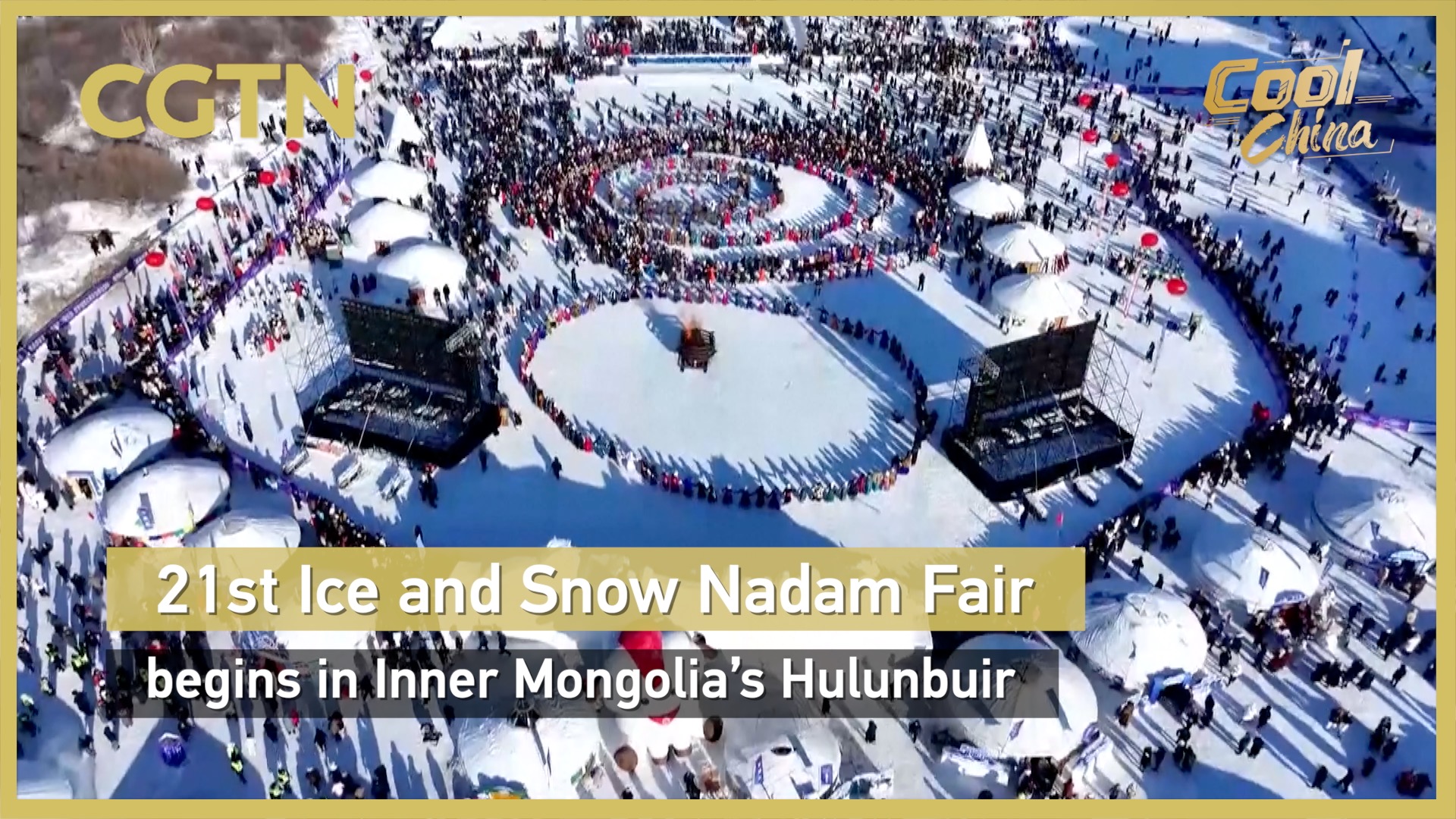 21st Ice and Snow Nadam Fair begins in Inner Mongolia's Hulunbuir