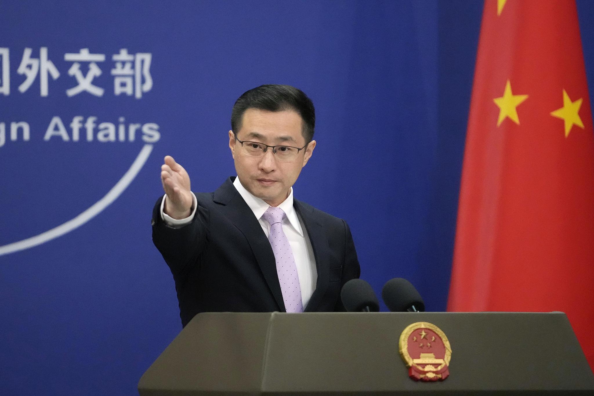  File photo of Chinese Foreign Ministry spokesperson Lin Jian. /VCG