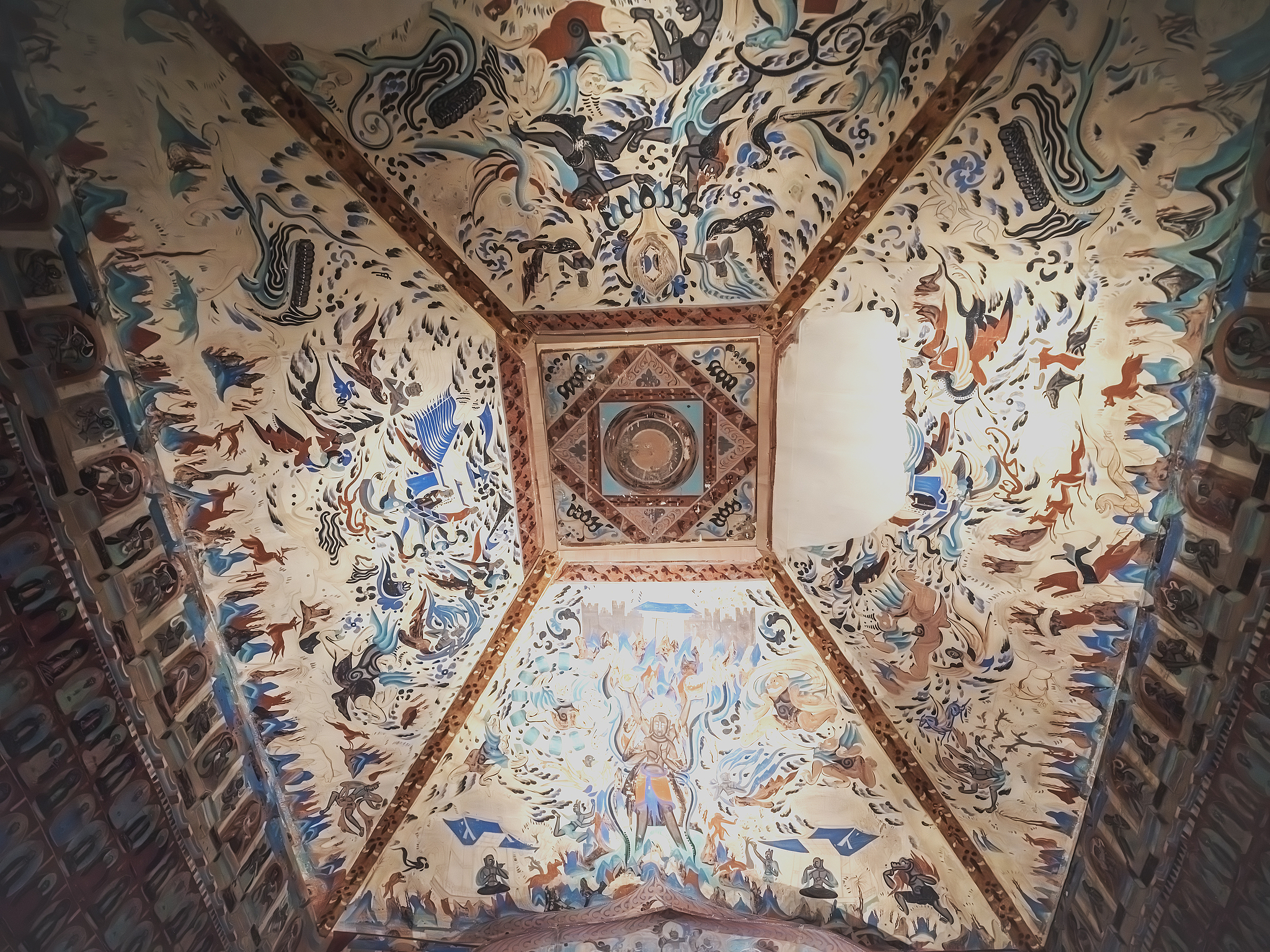 Murals at the Mogao Grottoes in Dunhuang, Gansu Province, northwest China, May 18, 2025. /VCG